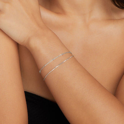 Pia Silber Mehrlagige Armband Alma