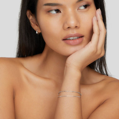 Pia Silber Mehrlagige Armband Alma
