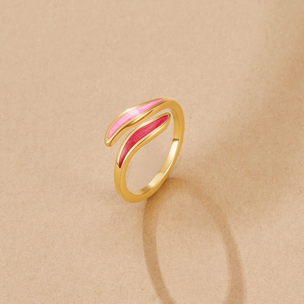 Pink Blush Wrap Ring Alma