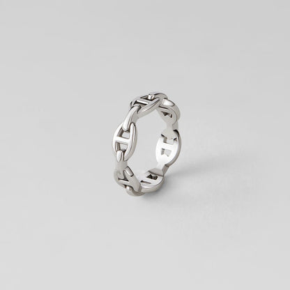 Raya Silber Ketten Band Ring Alma