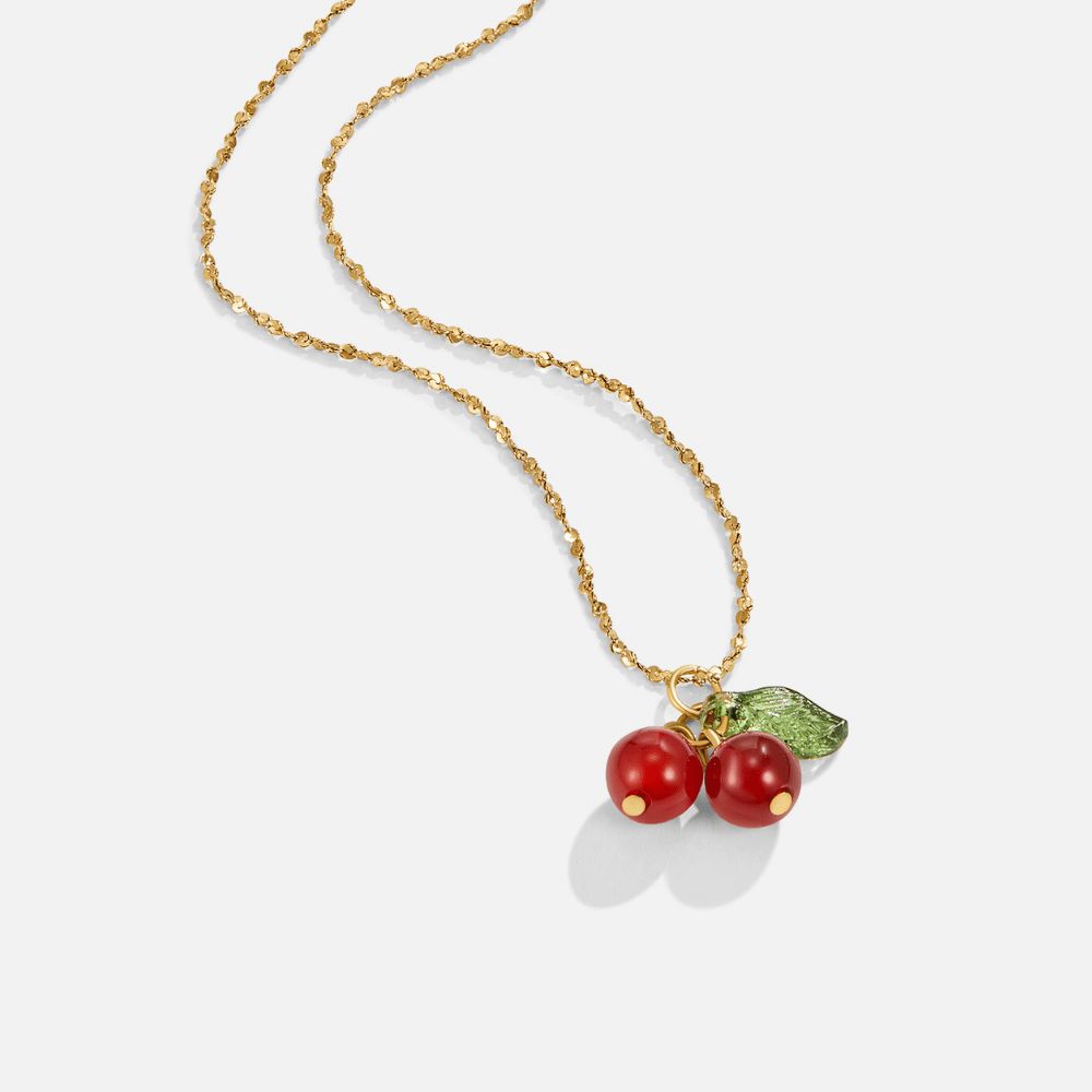 Red Cherry Pendant Halskette Alma