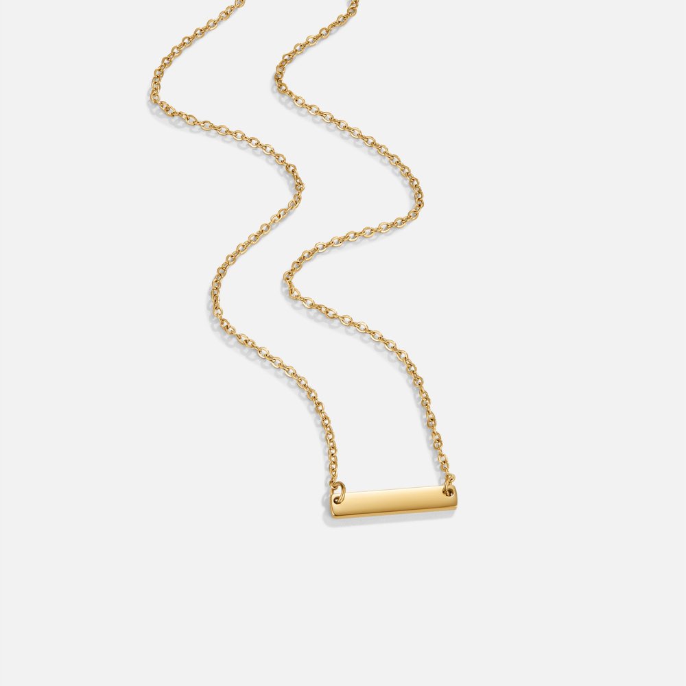 Rina Gold Bar Halskette Alma