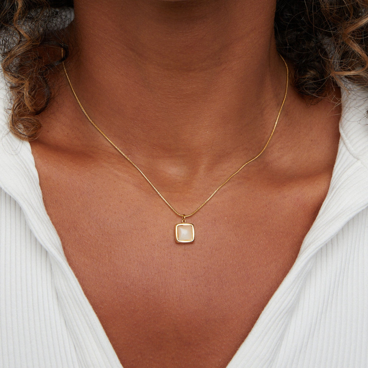 Riva Mondstein Pendant Halskette 1023 Alma