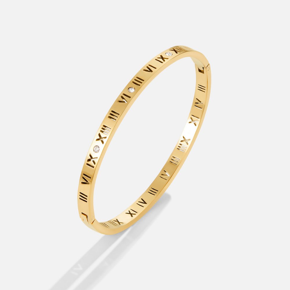 Roman 18K Gold Armreif Alma