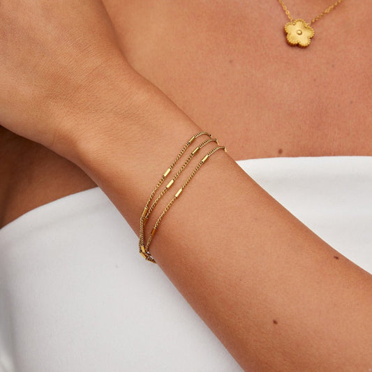 Sabina Triple Mehrlagige Armband Alma