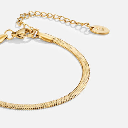Sarya Snake Ketten Goldarmband Alma