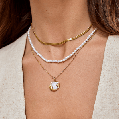 Sarya Snake Ketten Goldhalskette Alma