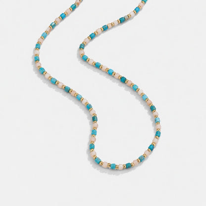 Alashan Blue Perlenhalskette Alma