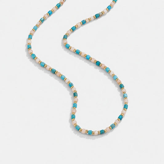 Alashan Blue Perlenhalskette Alma