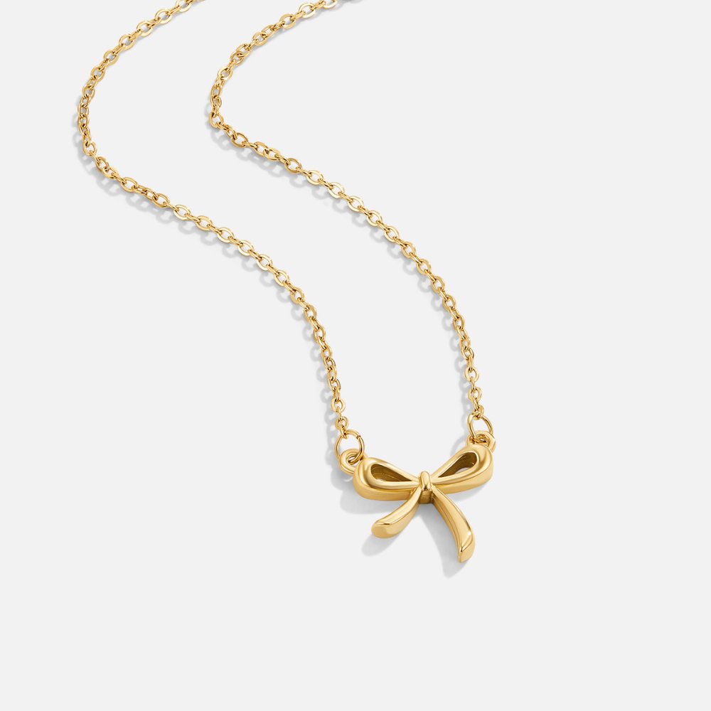 Serenity Bow Pendant Halskette Alma