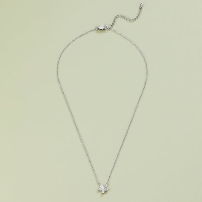 Silber Blossom Pendant Halskette Alma