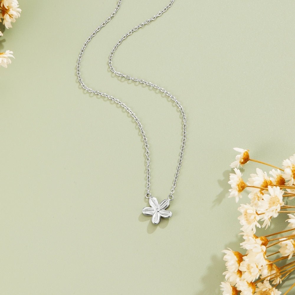 Silber Blossom Pendant Halskette Alma