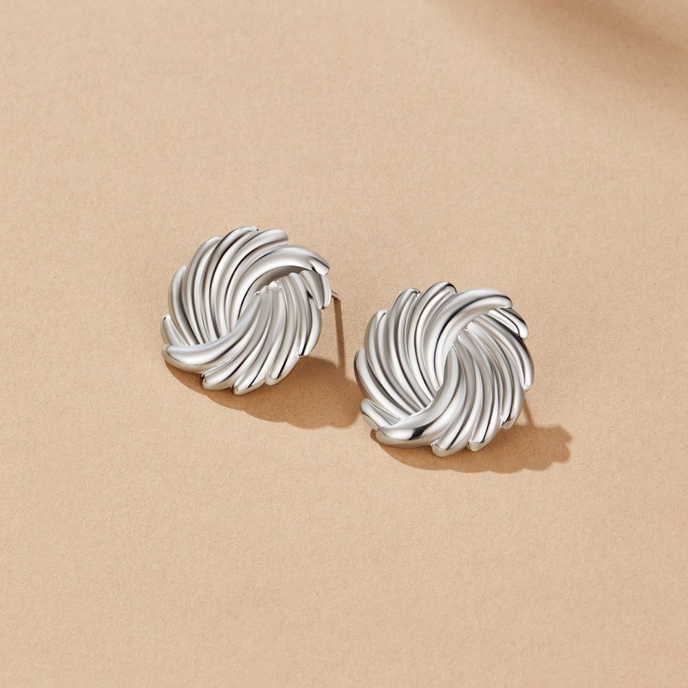 Silber Spiral Ohrringe Alma