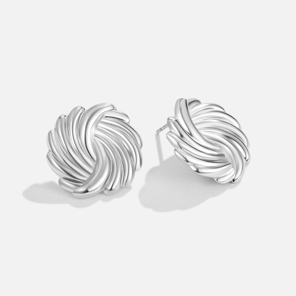 Silber Spiral Ohrringe Alma