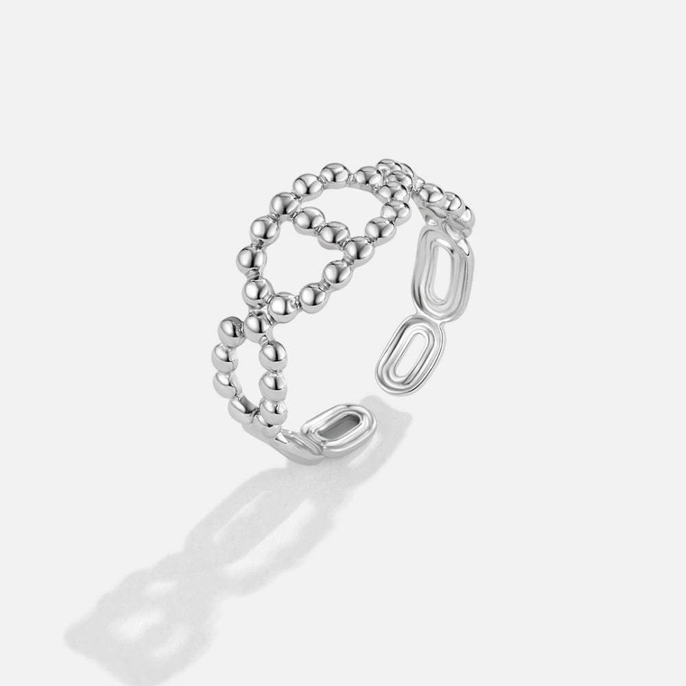 Silber Yulah Ketten Ring Alma