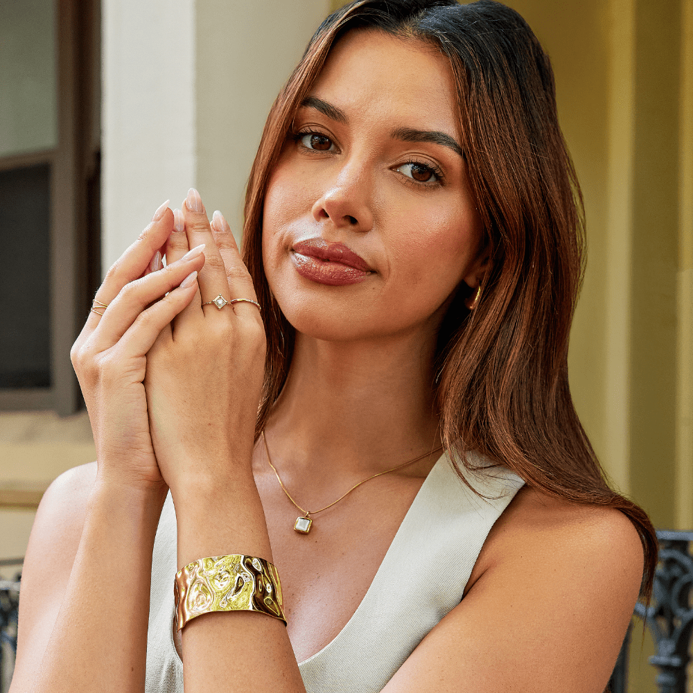 Sofia Diamond Shaped Ring Alma