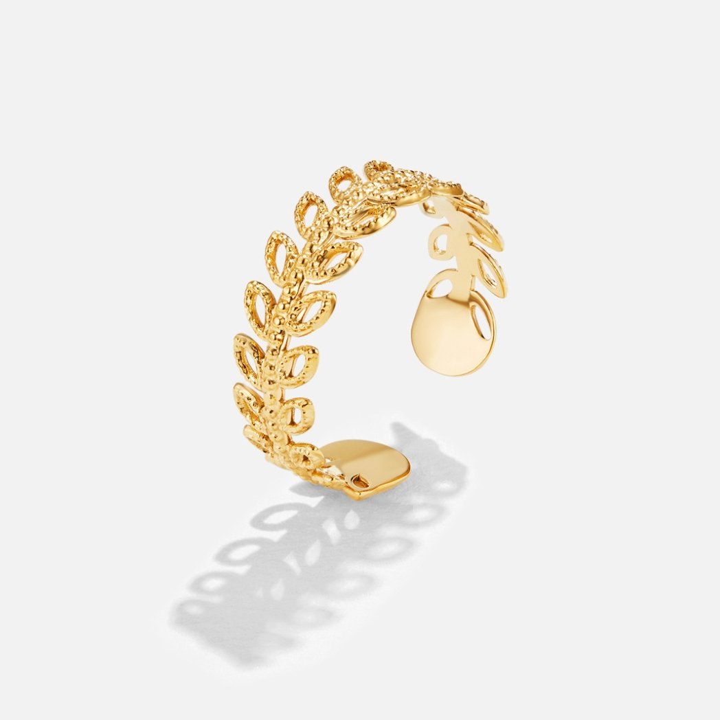 Summer Bloom Blatt Ring Alma