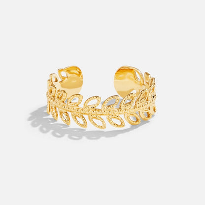 Summer Bloom Blatt Ring Alma