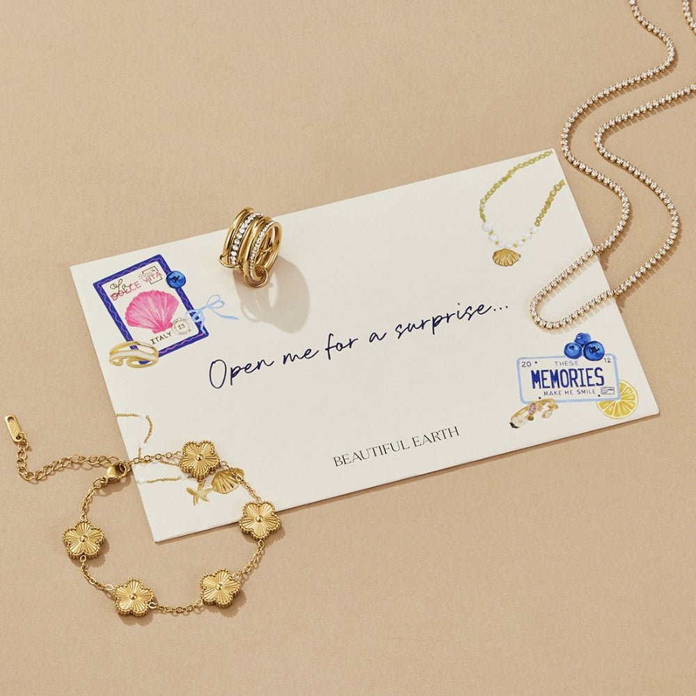 Summer Envelope - 3 Mystery Jewellery Pieces Schmuck Alma