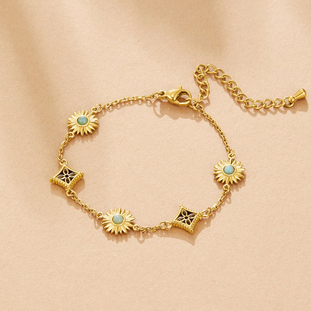 Sunkissed Turquoise Armband Alma