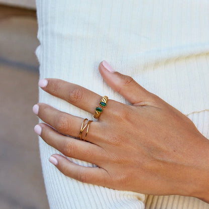 Tara Vintage Smaragd Ring Alma
