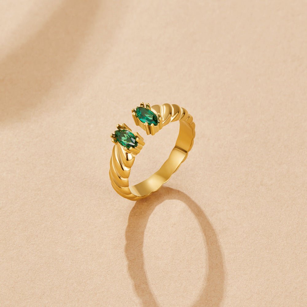 Tara Vintage Smaragd Ring Alma