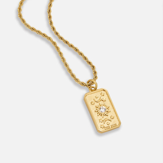 ‘The Sonne Tarot Pendant Halskette Alma