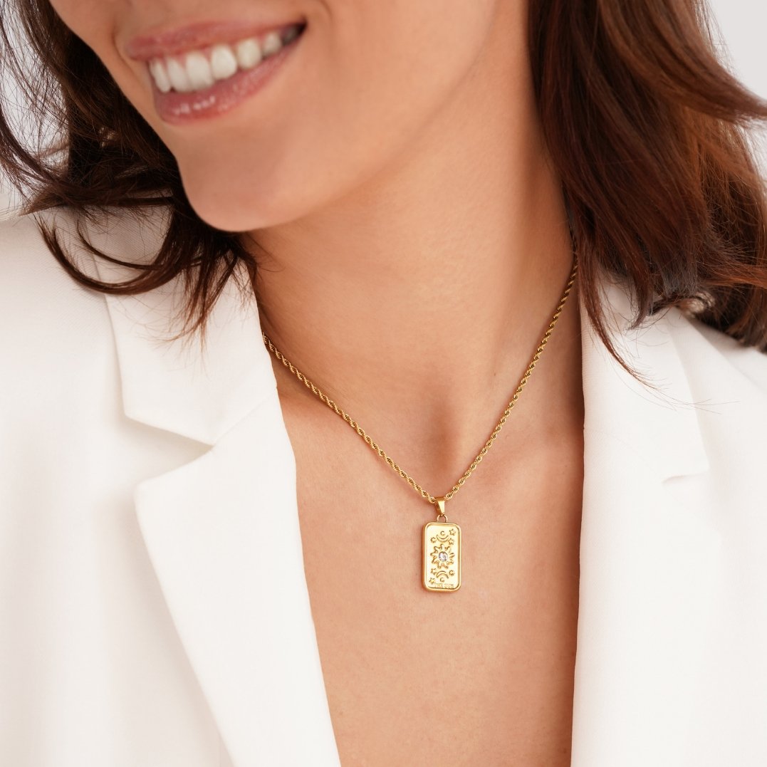 ‘The Sonne Tarot Pendant Halskette Alma