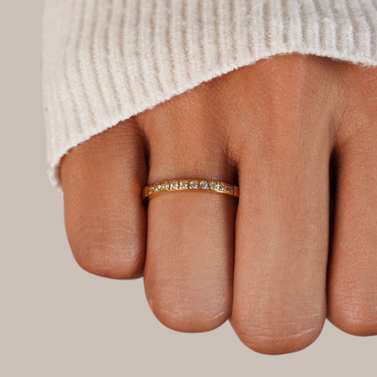 Timeless Beauty 18K Kristall Ring Alma
