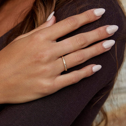 Timeless Beauty 18K Kristall Ring Alma