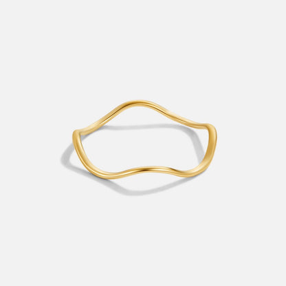 Tina Gold Stack Ring Alma