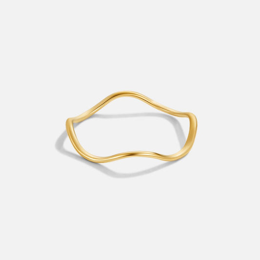 Tina Gold Stack Ring Alma