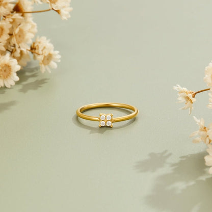 Tiny BlüTen Goldring Alma