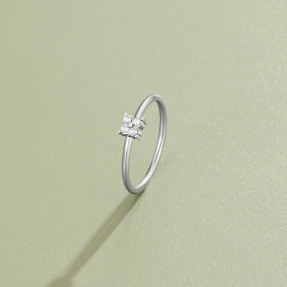 Tiny BlüTen Silber Ring Alma