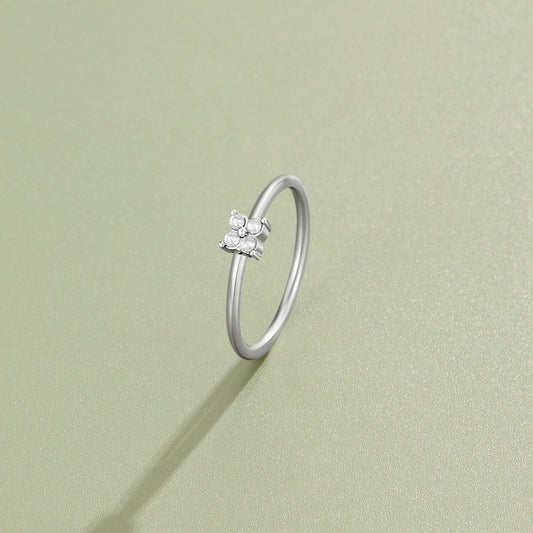 Tiny BlüTen Silber Ring Alma