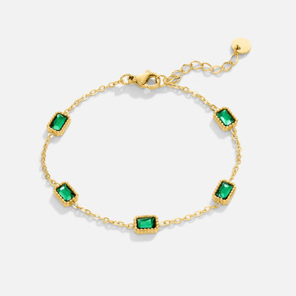 Trinity Smaragd Armband Alma
