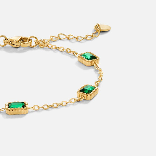 Trinity Smaragd Armband Alma