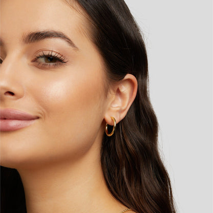 Triple Creolen Ohrringe Set Alma