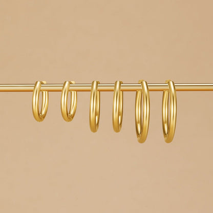 Triple Creolen Ohrringe Set Alma