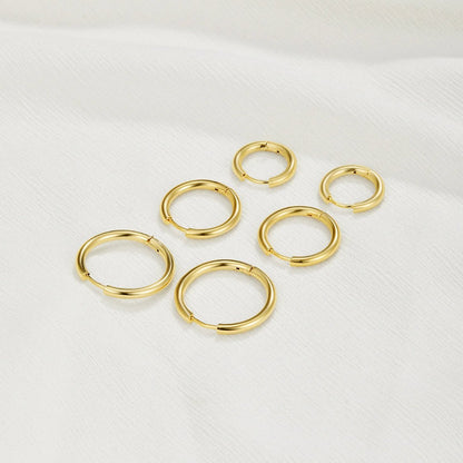 Triple Creolen Ohrringe Set Alma
