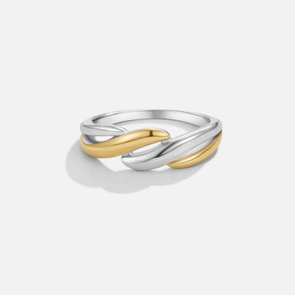 Gedreht Ella Two-Toned Ring Alma
