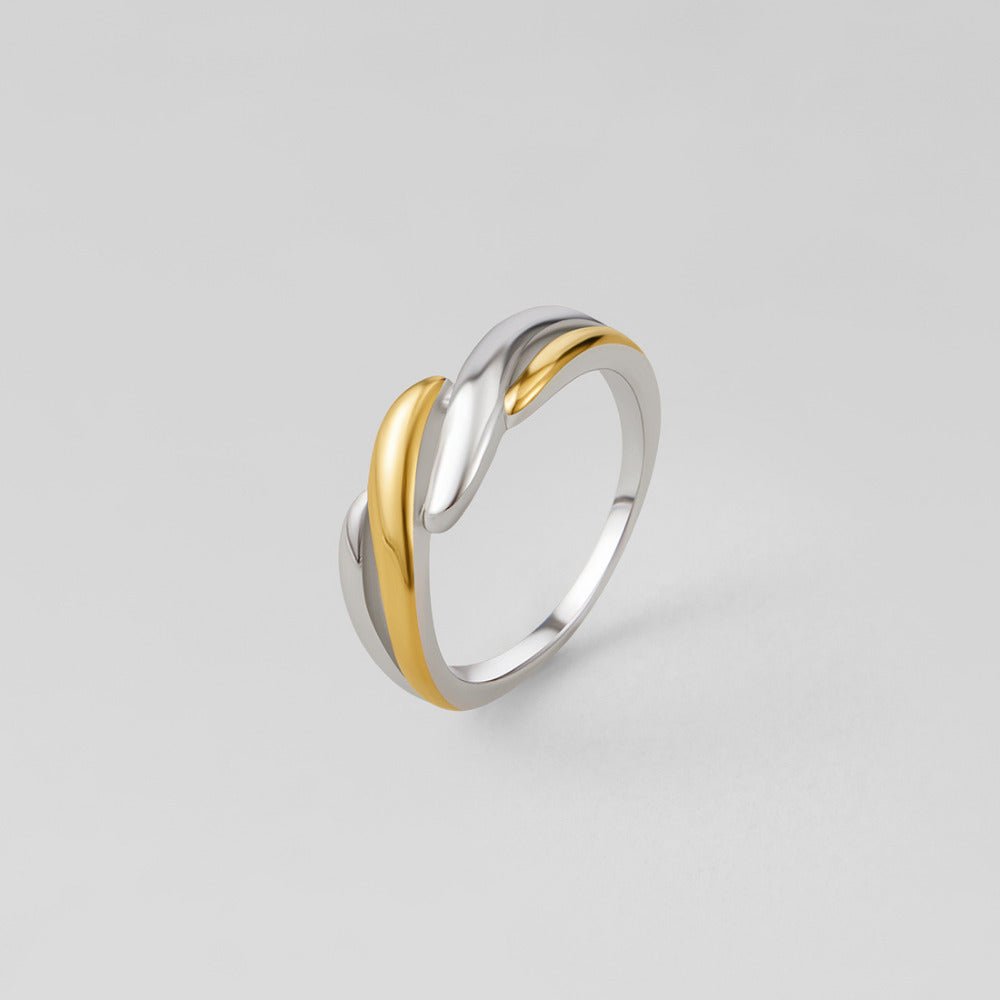 Gedreht Ella Two-Toned Ring Alma