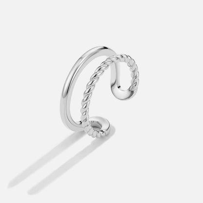 Gedreht Tyra Silber Ring Alma
