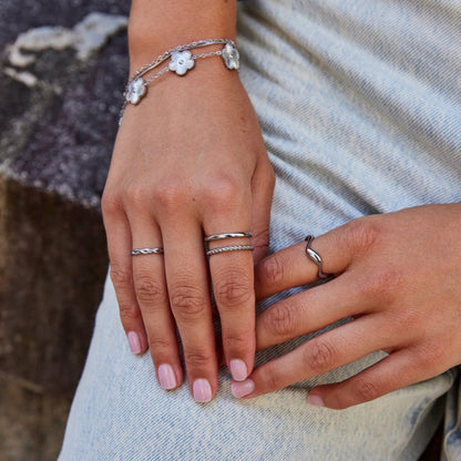 Gedreht Tyra Silber Ring Alma
