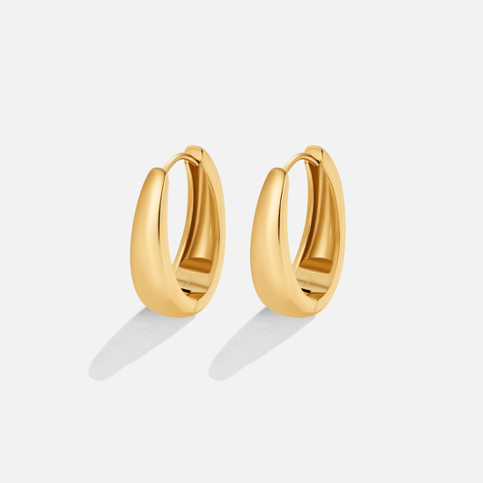 Valentina Gold Creolen Ohrringe Alma