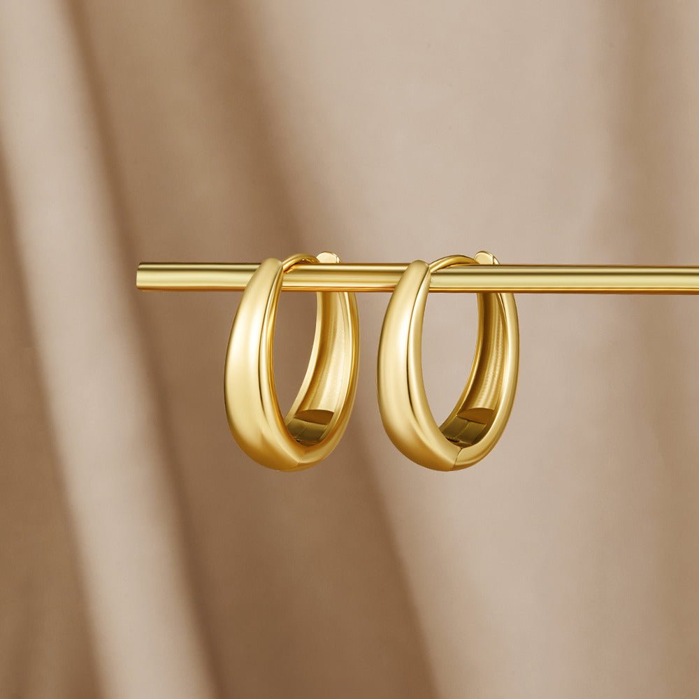 Valentina Gold Creolen Ohrringe Alma