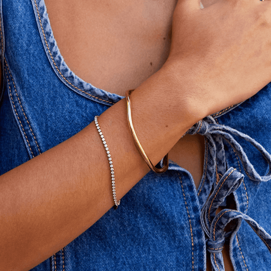 Veena Gold Armreif Alma