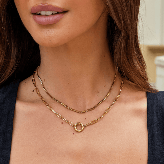 Via Gold Ketten Halskette Alma