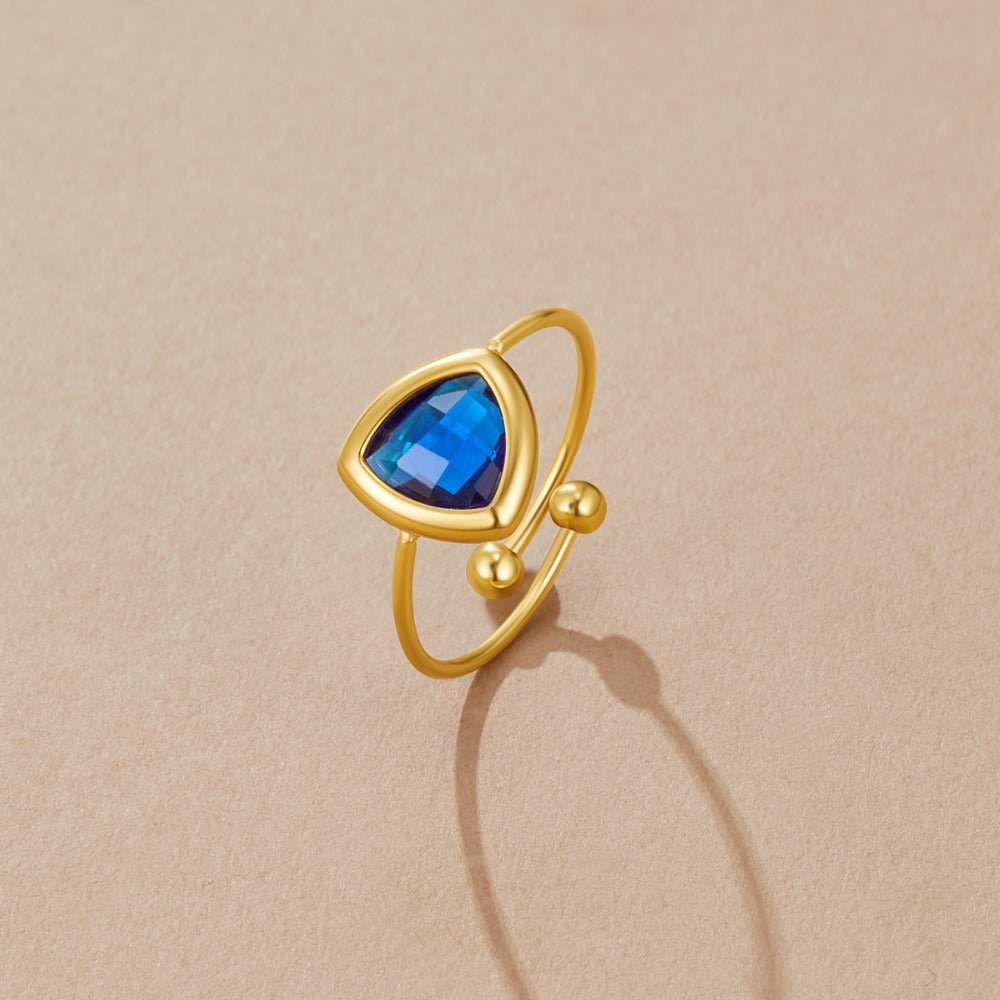 Via Sapphire Blue Ring Alma