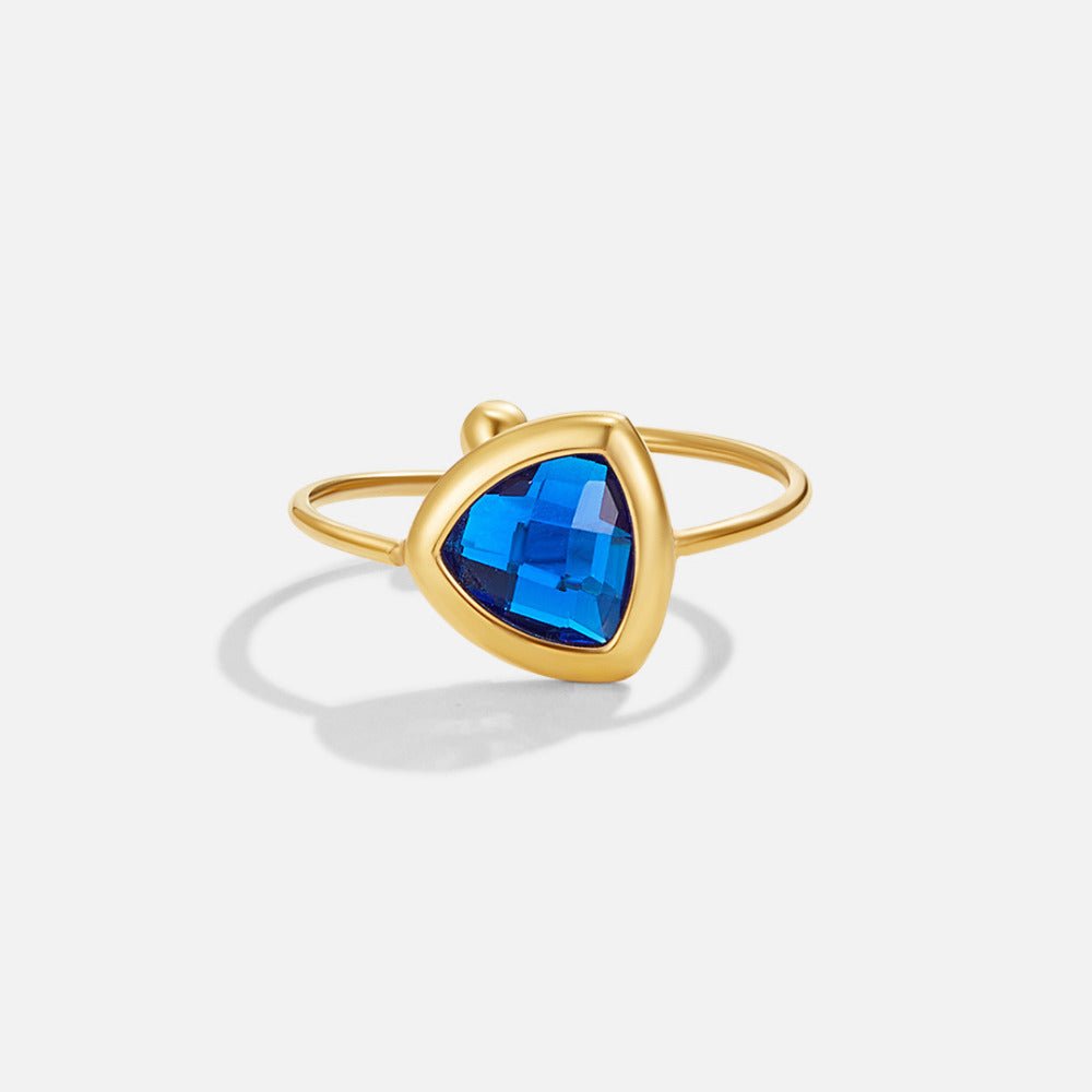 Via Sapphire Blue Ring Alma